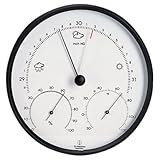 Weather Station Barometer Hygrometer 6.5 inch