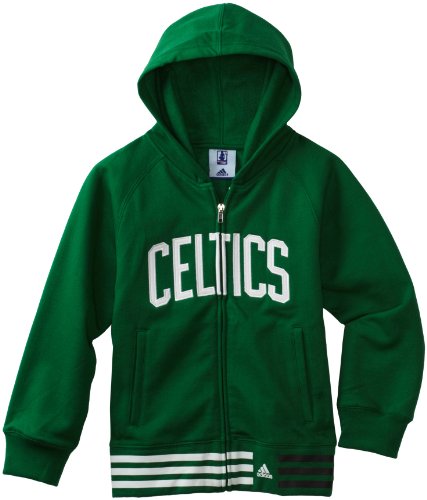 NBA Girls Boston Celtics Nothing But Net Full Zip Hood - R279Once (Kelly, Large)