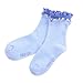 Naartjie Girls Double Ruffle Fashion Cotton Short Crew Socks 6 Pairs Pack