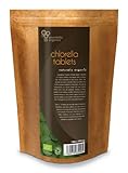 Sevenhills Organics Broken Cell Wall Chlorella Tablets 500g (1000 x 500mg), certified organic by the Soil Association