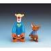 Disney My Friends Tigger and Pooh Poseable Figure - 3 Inch Tall Tigger and 2 Inch Tall Roo_s-2