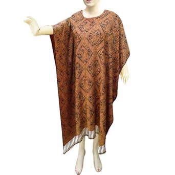 Cotton Kaftans Jamawar Caftans With Check Design Evening Wear Dress