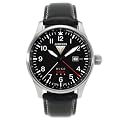 Junkers - 66442 - Montre Homme - Quartz Analogique - Aiguilles lumineuses - Bracelet Cuir Noir