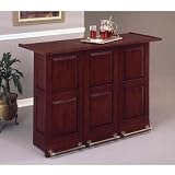 Home Styles 88-5699-99 Cherry Portable Swing Open Bar 60x43x23