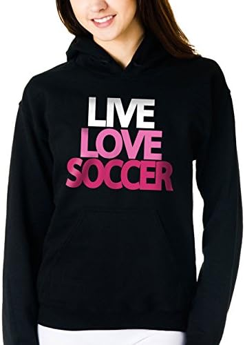 Live Love Soccer Hooded Sweatshirt