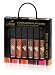 SHANY Cosmetics SHANY Cocolicious Lip Gloss Set No.1 Chocolate Shades Aloe Vera and Vitamin E, 6 Count