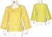 Lady Shirt Cotton Long Sleeve Top Blouse Chikan Embroidery Size XL (ctop395)