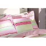 Annas Ruffle Pink Pillow by Pem America - Annas Ruffle Pink