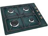 Rosieres - RTT640 SVVF - Plaque de Cuisson Gaz - Int&eacute;grable - 58,5 cm - Vert Mat
