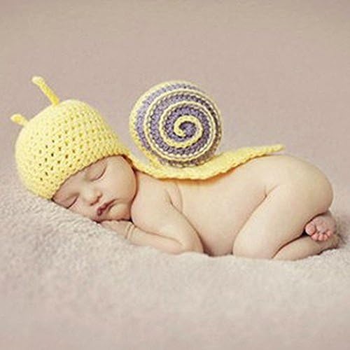 Photo Prop Outfits Novelty Knit Crochet Clothes for Newborn Baby Shower 60-70cm
