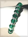 Swarovski Look Bracelet Emerald Green BRS012