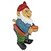 Garden Gnome Statue - Hose it Off Harry Piped Statue Gnome Fountain - Garden Gnome Fountain - Lawn Gnome