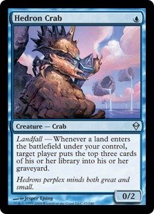 Magic: the Gathering - Hedron Crab (47) - Zendikar On Sale