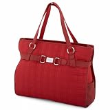 Liz Claiborne Quilted Horizontal Laptop Tote at JCPenney - Black