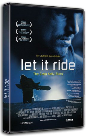 2008 Let It Ride: The Craig Kelly Story DVD Burton Snowboarding DVD