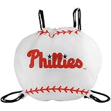 MLB Philadelphia Phillies Traiger Backsack (Small, White)