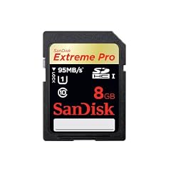 SanDisk　SDHC UHS-Iカード 95MB/s Extreme Proシリーズ 8GB　SDSDXPA-008G-X46 (英語パッケージ)