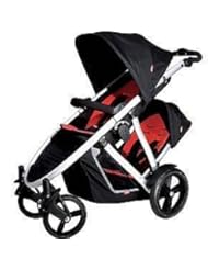 Baby Product: Phil and Teds Verve WITH Second Seat-Red/Black - Phil and Teds