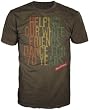 Red Stripe Helping White Friends Dance Mens T-shirt