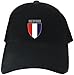 CAPS BLACK EMBROIDERY 