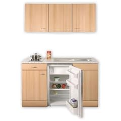 Juniork�che 150 zerlegt mit 4*-KS UKS 144 - Farbe Buche - Elektro