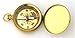 Brass Pocket Compass with Cover 1 3/4" Small (Brass Face)