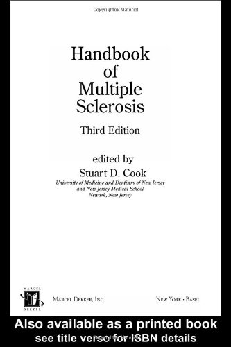 handbook of multiple sclerosis third edition neurological disease and therapy