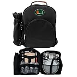 Miami Hurricanes Classic Picnic Backpack - NCAA College Athletics Fan Shop Accessories
