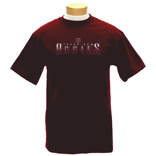 Texas A&M Aggies Short Sleeve Tee Shirt, X-Large