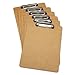 Universal 05562 Hardboard Clipboard, 1/2-Inch Capacity, Holds 8 1/2w x 12h, Brown, 6/Pack