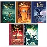 Percy Jackson and the Olympians Complete Set, Books 1-5: The Lightning Thief, The Sea of Monsters, The Titans Curse, The Battle of the Labyrinth, and The Last Olympian (5-Book Set)