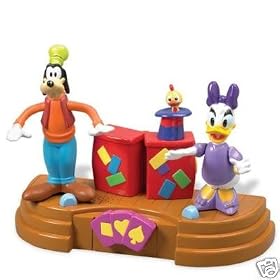 Talkin' Bobbin' Figures 2-Pack: Goofy Magic Show with Goofy & Daisy