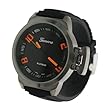 Geneva Mens Platinum Silicone Watch