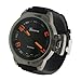 Geneva Mens Platinum Silicone Watch