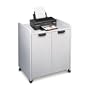 Mobile Utility Cabinet Mahogany