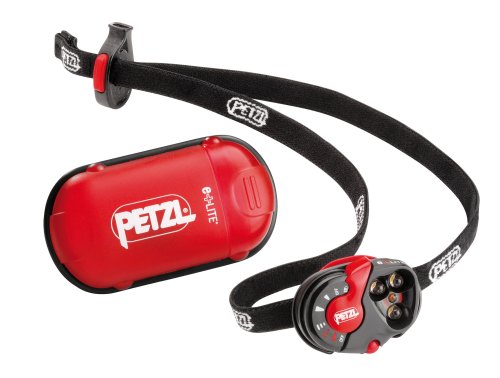 Petzl E02 P2 e+LITE Headlamp with Integrated Whistle
