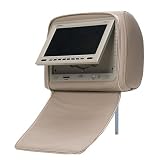 41oFH7s2H3L. SL160  Roadview RHM 7.0T 7 Inch Headrest Monitor with DVD (Tan)