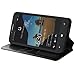 Alcatel One Touch Fierce XL Phone Case , The Smart Choice (Tm) Wallet Case Pouch Cover Fold Stand Case Premium Leather Wallet Flip Case Pu Leather with Card Slots(black)