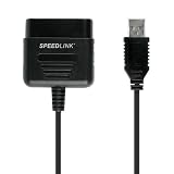 Speedlink-Convertisseur Adaptateur pour Manette de jeu PS2 sur PC USB - Fonction Vibration
