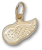 Detroit Red Wings Pendant - 10K Gold Red Wings