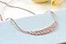 Angel's Tears Gold Plated Eye Shape Austrian Crystal Pendant Necklace for Womens in Fashion Jewelry