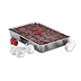 American Kitchen 9 Inch x 13 Inch Stainless Steel Rectangular Cake Pan