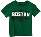 NBA Boys Boston Celtics Short Sleeve Tee "Team Perimeter" - R6A36E-C (Green, 5/6)