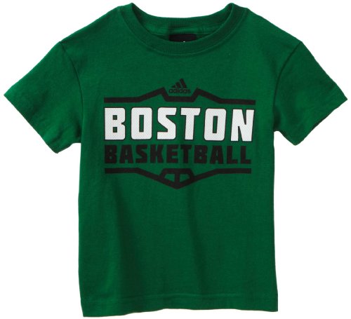NBA Boys Boston Celtics Short Sleeve Tee "Team Perimeter" - R6A36E-C (Green, 5/6)