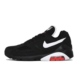 Nike Air 180 , Black/White/Solar Red Uk Size: 7