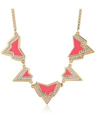 Juicy Couture "Decod Out" Angular Spike Necklace, 16"