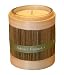 Apple Cider Pure Soy-Beeswax Jar Candle-12 oz Botanical 80 Hours Burning Time w/Beautiful Bamboo Box(4x5) Made In USA,A Perfect Gift