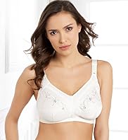 Total Support Non-Wired Embroidered Bra
