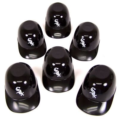 CHICAGO WHITE SOX MINI BATTING HELMET ICE CREAM SNACK BOWLS