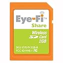 Eye-Fi Share 2 GB Wi-Fi SD Flash Memory Card EYE-FI-2GB-B